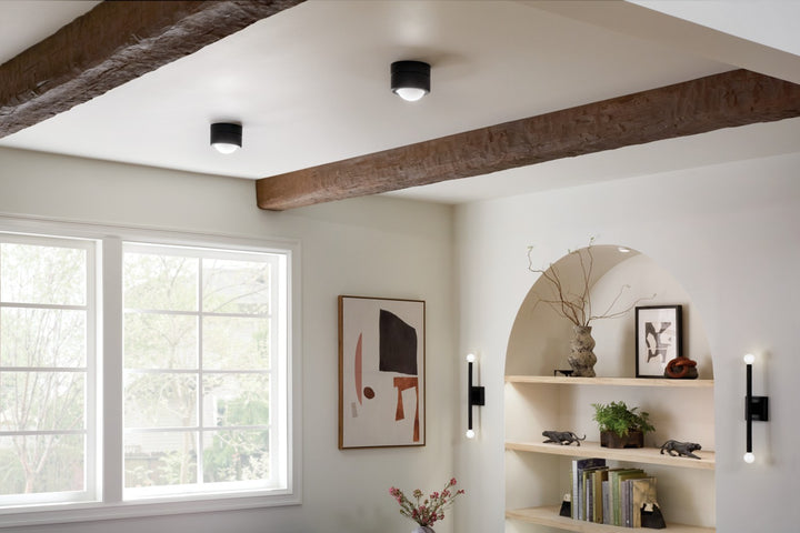 Kichler Canada - 52600BK - LED Flush Mount - Tibbi - Black