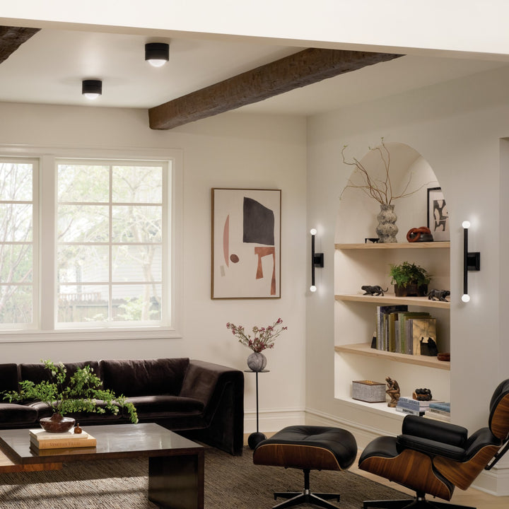 Kichler Canada - 52600BK - LED Flush Mount - Tibbi - Black