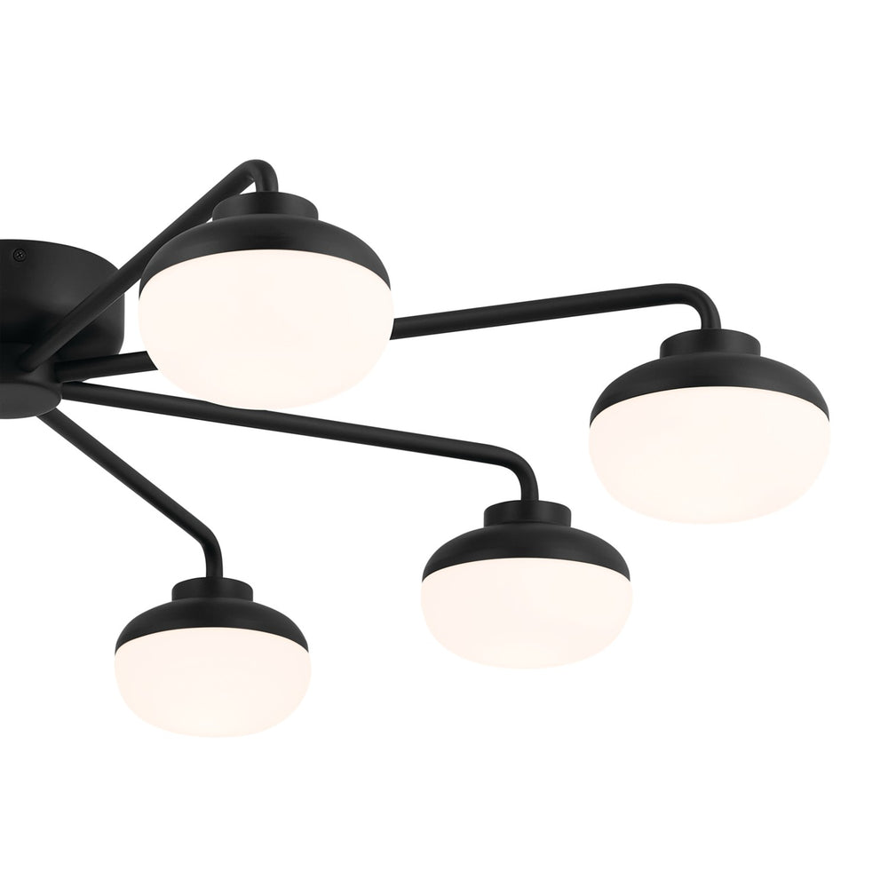 Kichler Canada - 52608BK - LED Semi Flush Mount - Remy - Black