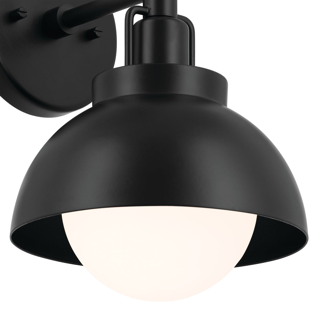 Kichler Canada - 52601BK - One Light Wall/Semi Flush/Pendant - Niva - Black