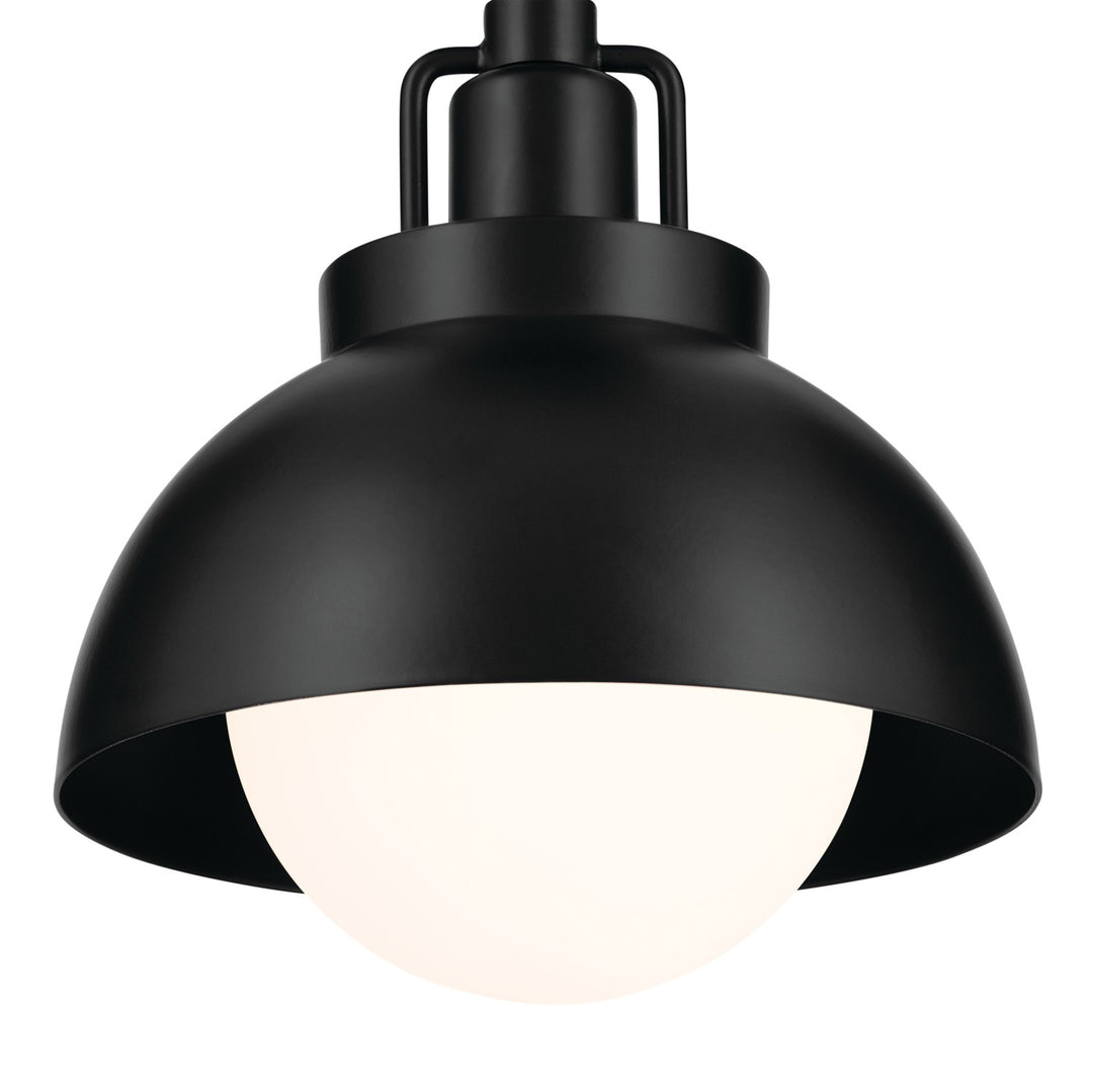 Kichler Canada - 52601BK - One Light Wall/Semi Flush/Pendant - Niva - Black
