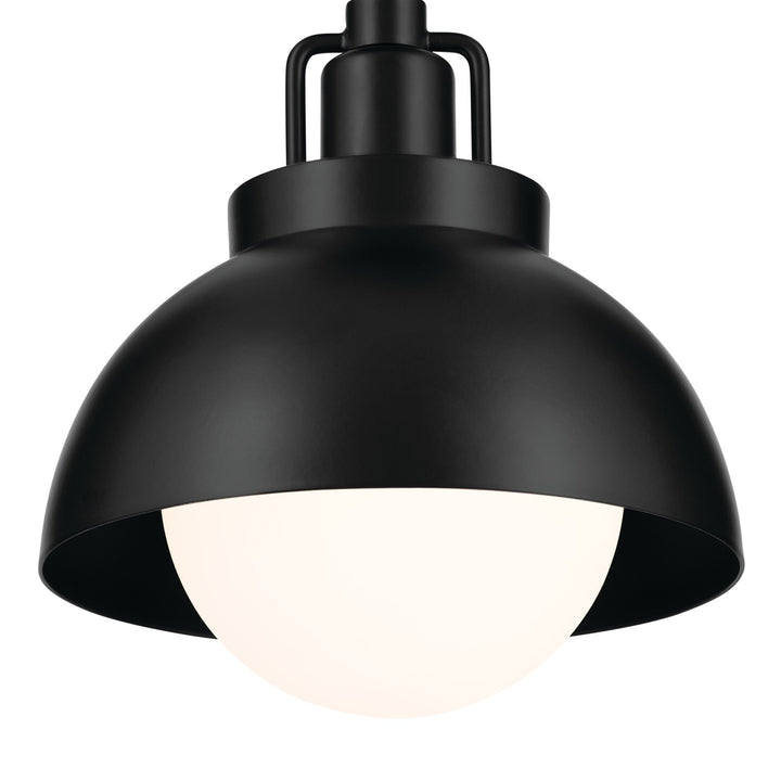 Kichler Canada - 52601BK - One Light Wall/Semi Flush/Pendant - Niva - Black