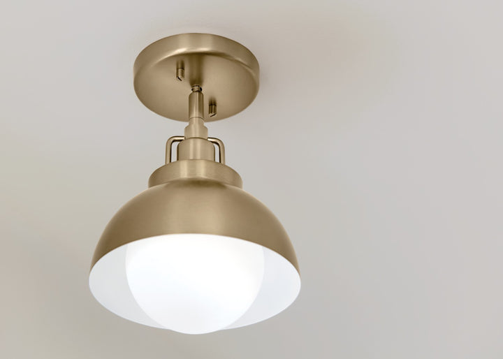Kichler Canada - 52601CPZ - One Light Wall/Semi Flush/Pendant - Niva - Champagne Bronze