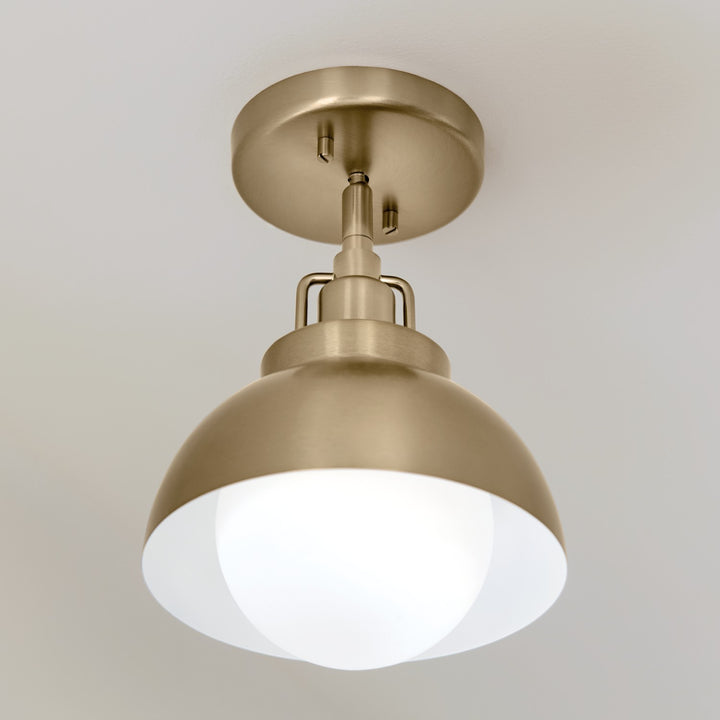 Kichler Canada - 52601CPZ - One Light Wall/Semi Flush/Pendant - Niva - Champagne Bronze