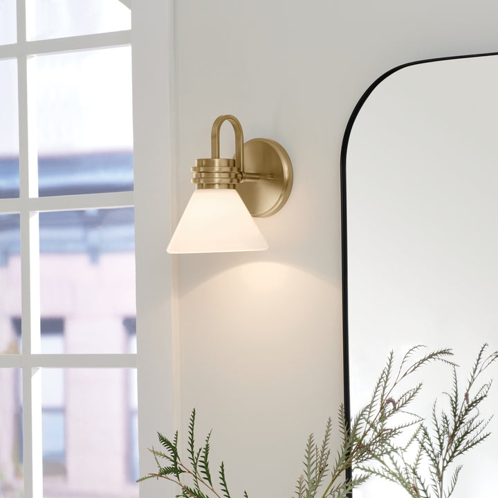 Kichler Canada - 55153CPZ - One Light Wall Sconce - Farum - Champagne Bronze