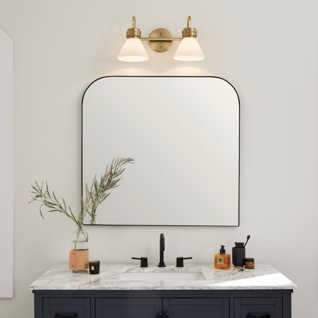 Kichler Canada - 55154CPZ - Two Light Bath - Farum - Champagne Bronze