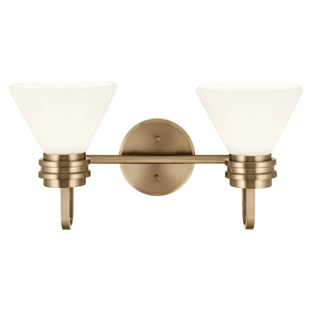 Kichler Canada - 55154CPZ - Two Light Bath - Farum - Champagne Bronze