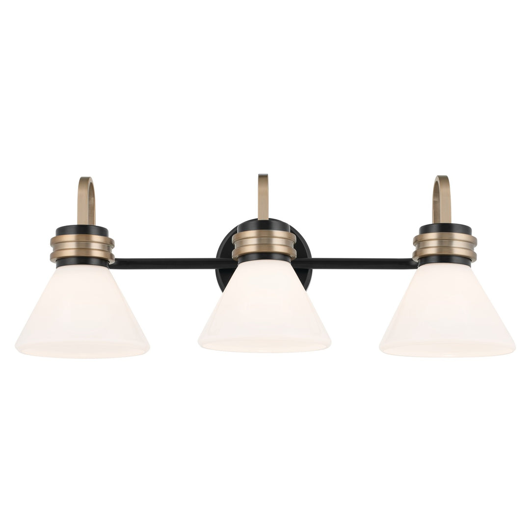 Kichler Canada - 55155BK - Three Light Bath - Farum - Black