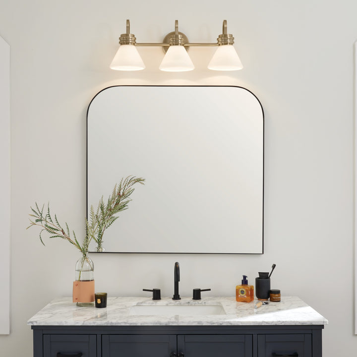 Kichler Canada - 55155CPZ - Three Light Bath - Farum - Champagne Bronze