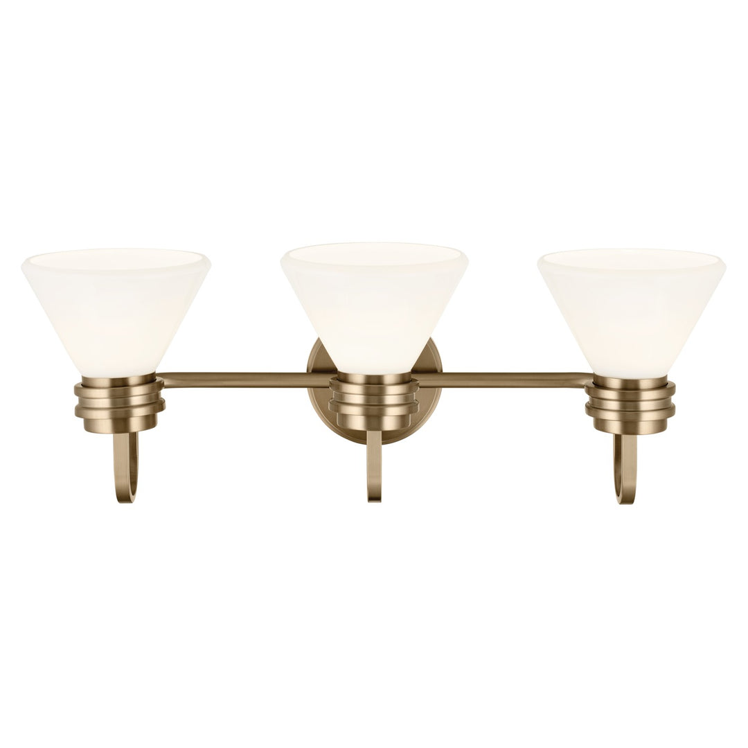 Kichler Canada - 55155CPZ - Three Light Bath - Farum - Champagne Bronze