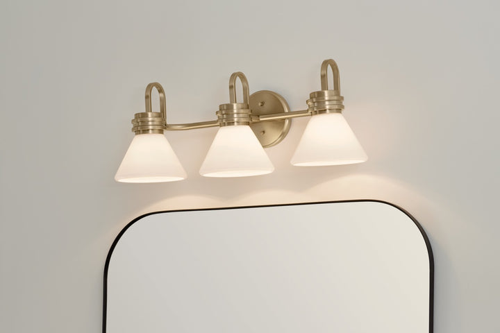 Kichler Canada - 55155CPZ - Three Light Bath - Farum - Champagne Bronze