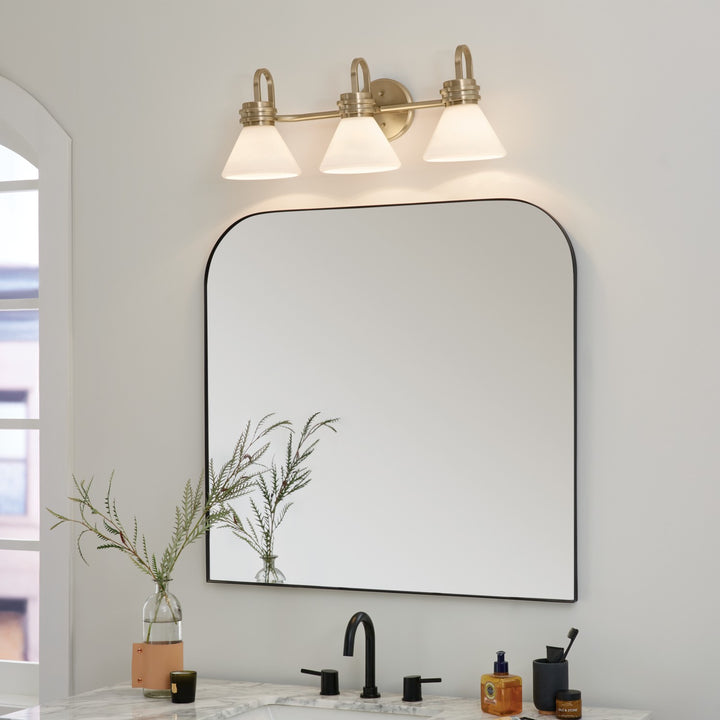 Kichler Canada - 55155CPZ - Three Light Bath - Farum - Champagne Bronze