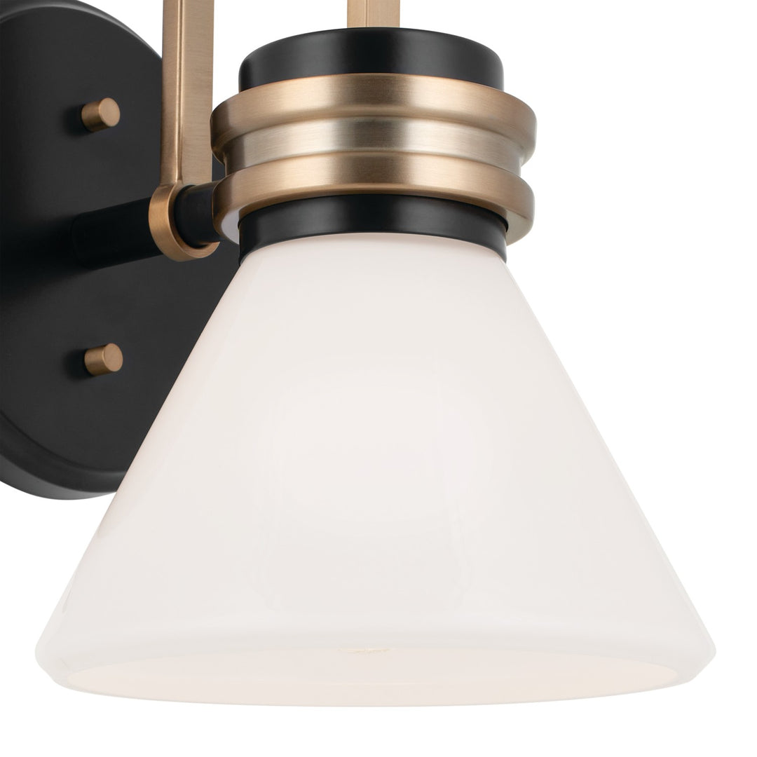 Kichler Canada - 55153BK - One Light Wall Sconce - Farum - Black