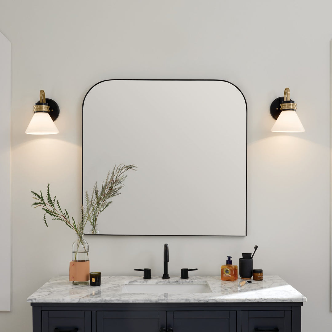 Kichler Canada - 55153BK - One Light Wall Sconce - Farum - Black