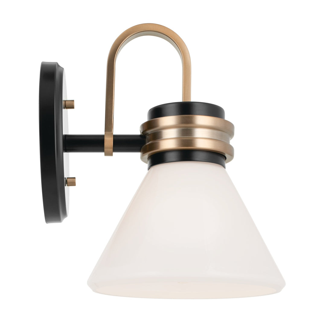 Kichler Canada - 55153BK - One Light Wall Sconce - Farum - Black