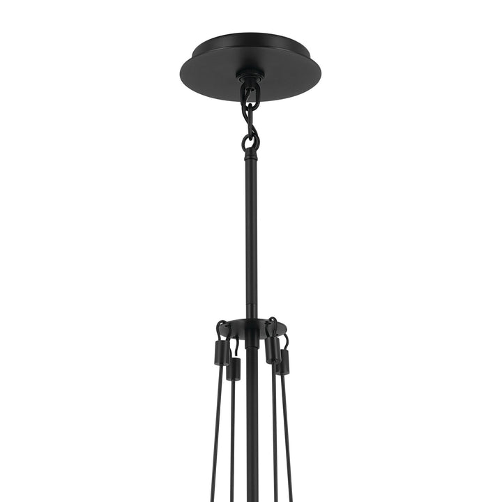 Kichler Canada - 52581BK - One Light Pendant - Albers - Black