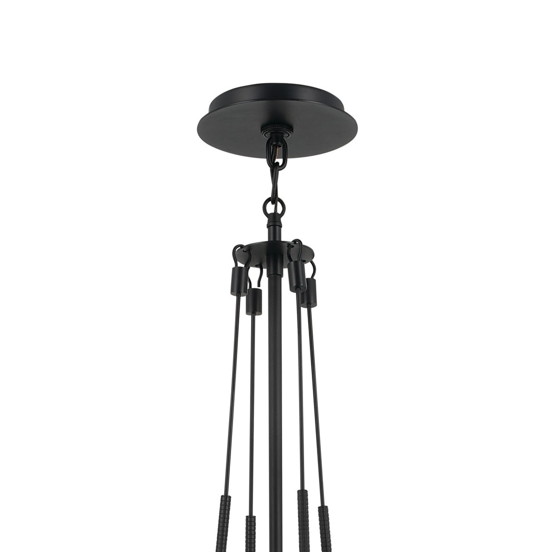 Kichler Canada - 52581BK - One Light Pendant - Albers - Black