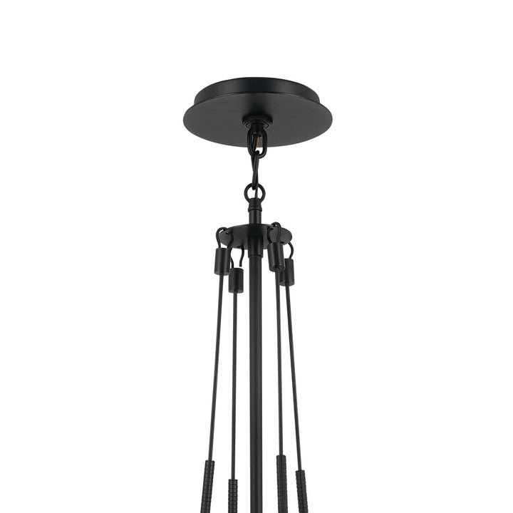 Kichler Canada - 52581BK - One Light Pendant - Albers - Black