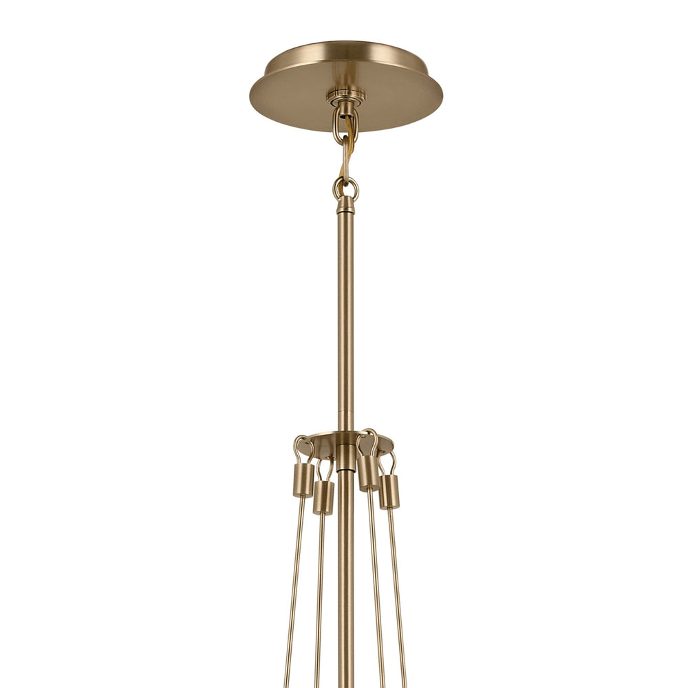 Kichler Canada - 52581CPZ - One Light Pendant - Albers - Champagne Bronze