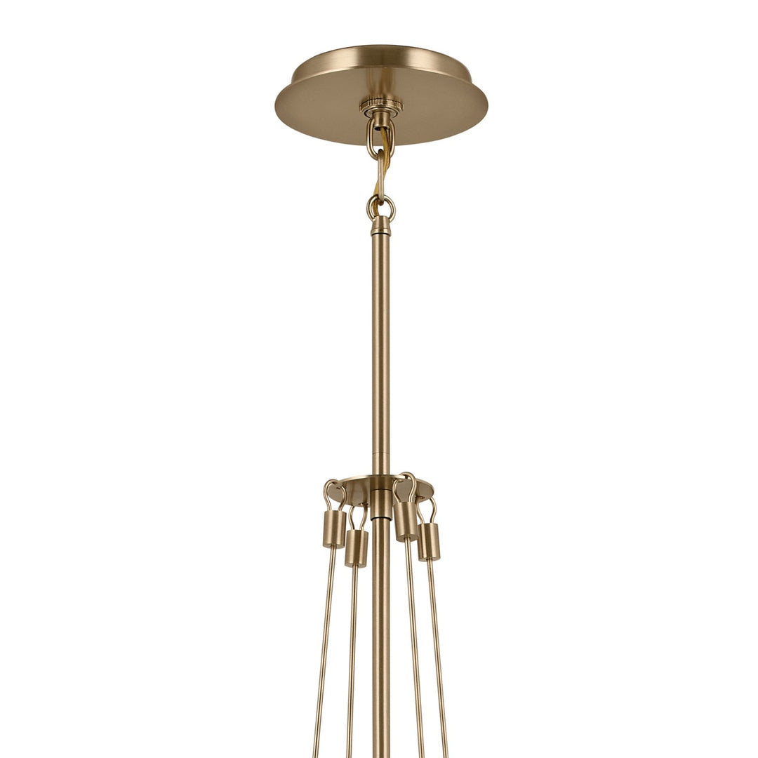 Kichler Canada - 52581CPZ - One Light Pendant - Albers - Champagne Bronze