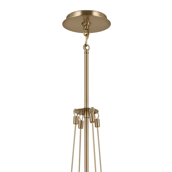 Kichler Canada - 52581CPZ - One Light Pendant - Albers - Champagne Bronze