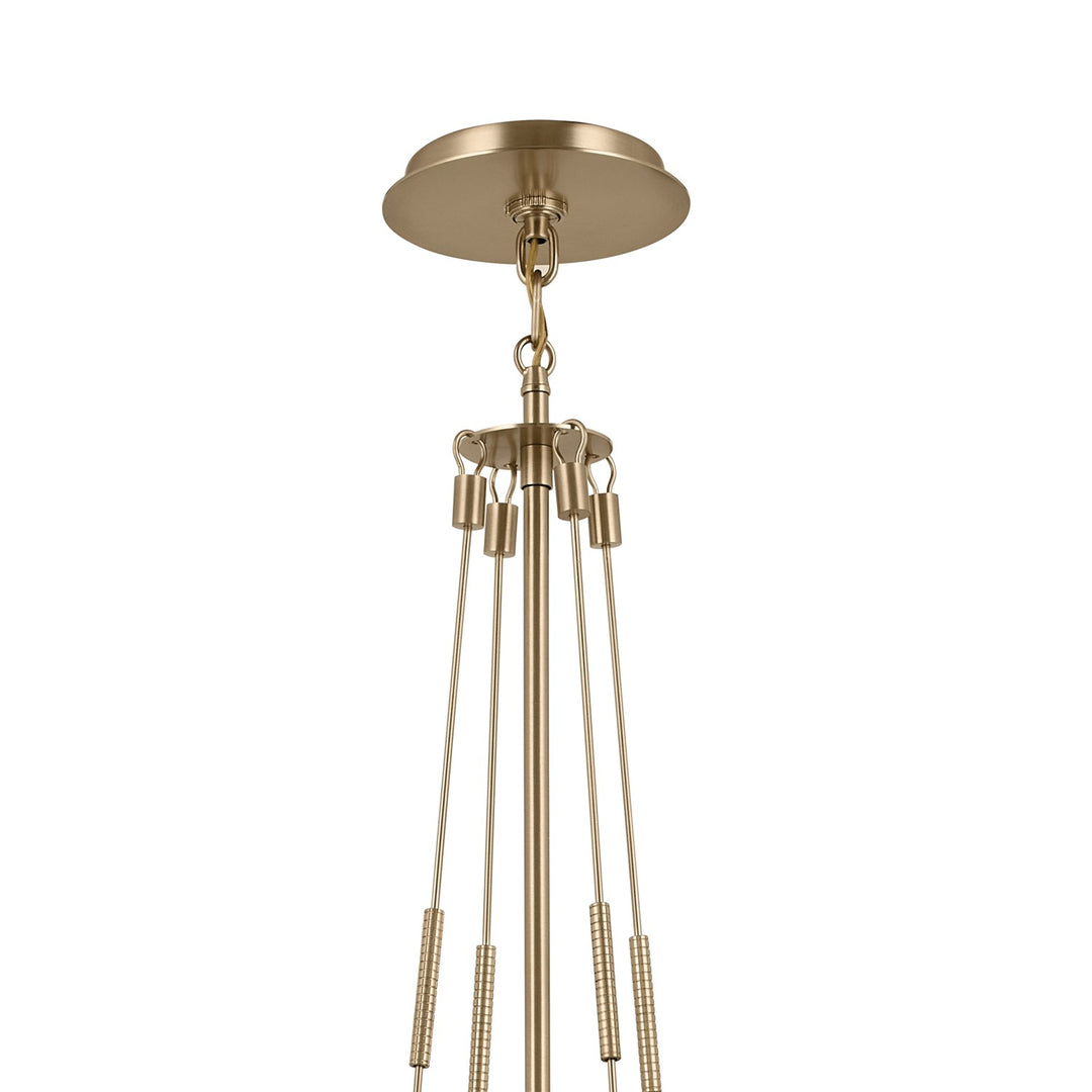 Kichler Canada - 52581CPZ - One Light Pendant - Albers - Champagne Bronze