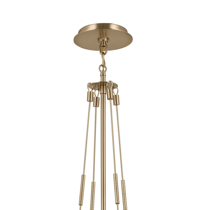Kichler Canada - 52581CPZ - One Light Pendant - Albers - Champagne Bronze
