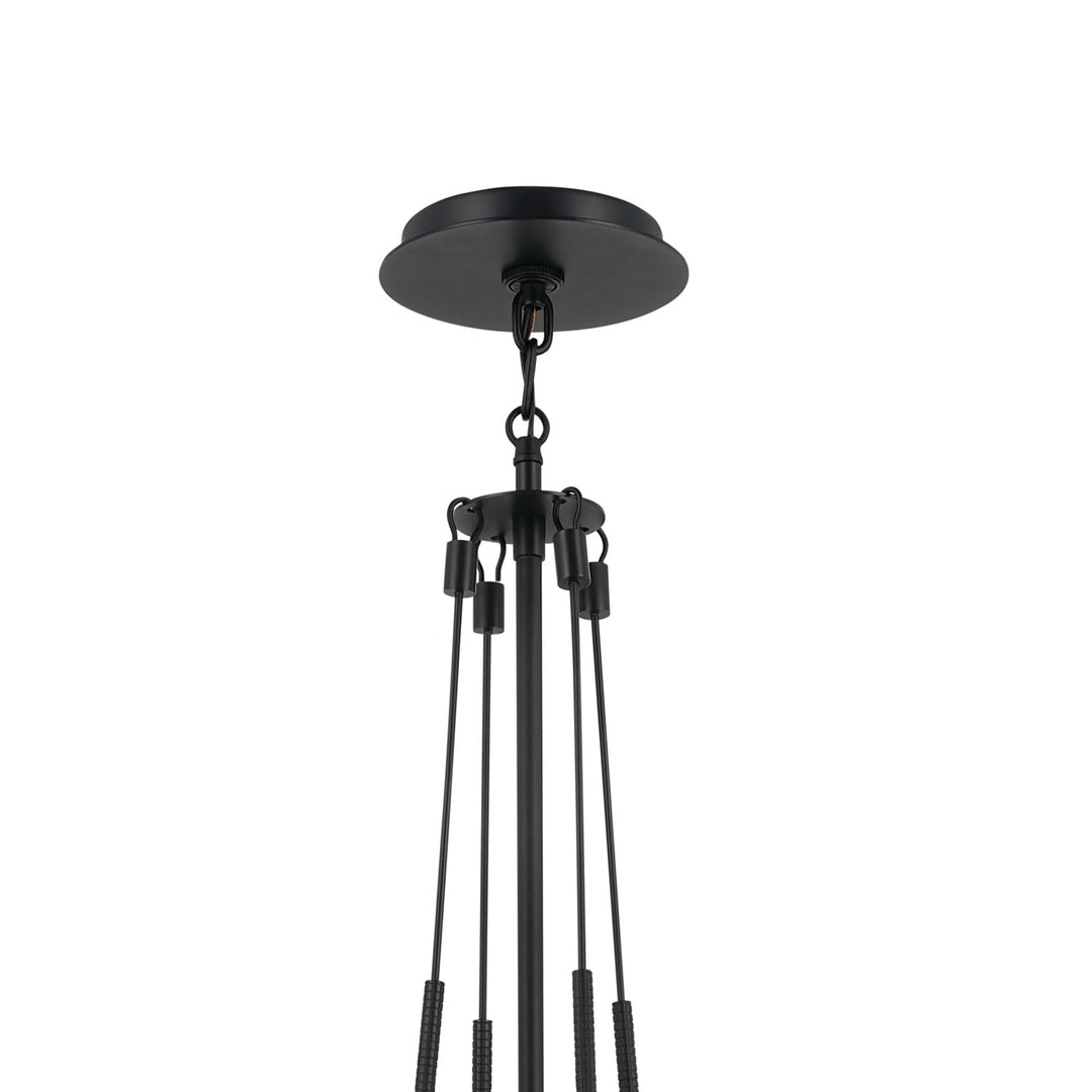 Kichler Canada - 52582BK - One Light Pendant - Albers - Black
