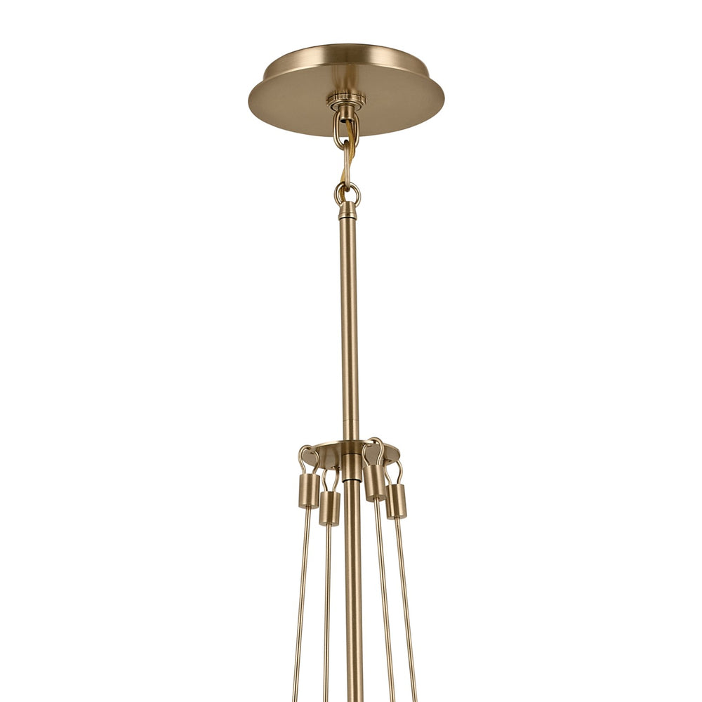 Kichler Canada - 52582CPZ - One Light Pendant - Albers - Champagne Bronze