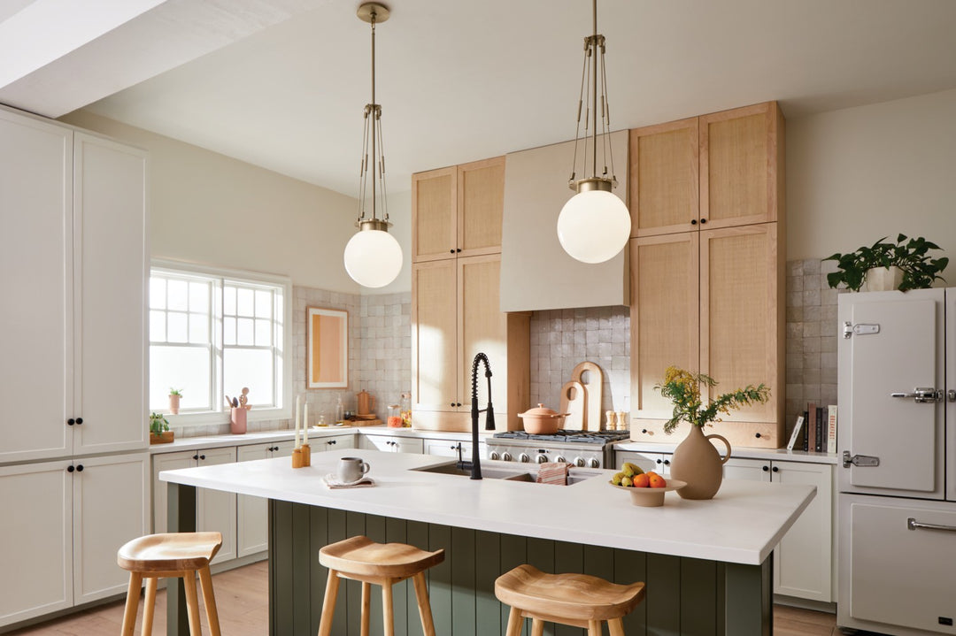 Kichler Canada - 52582CPZ - One Light Pendant - Albers - Champagne Bronze