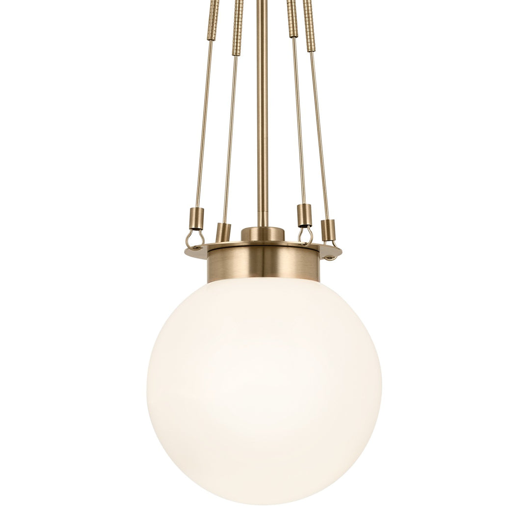 Kichler Canada - 52582CPZ - One Light Pendant - Albers - Champagne Bronze