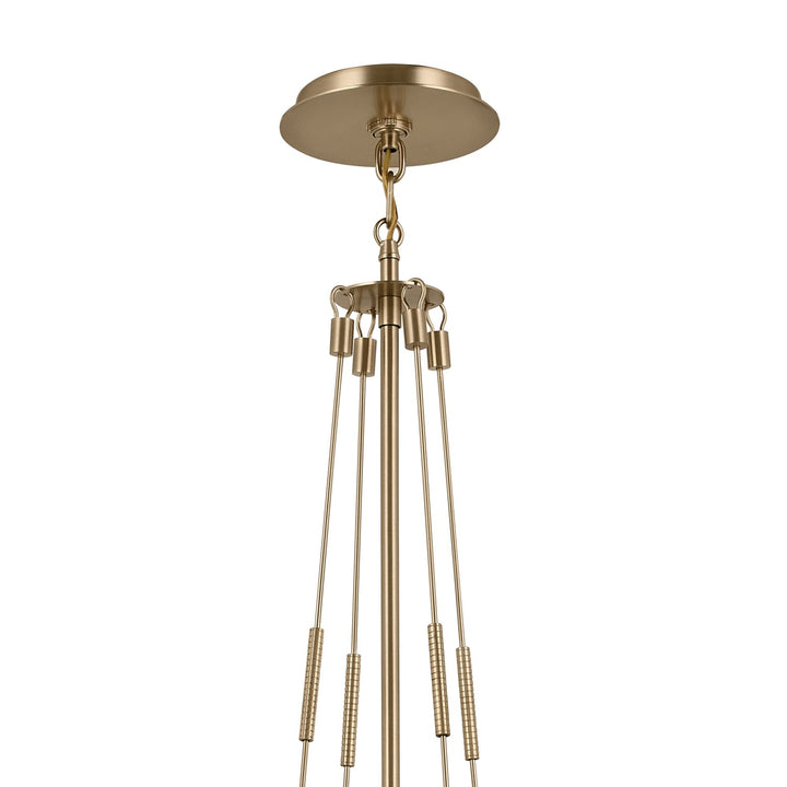 Kichler Canada - 52582CPZ - One Light Pendant - Albers - Champagne Bronze