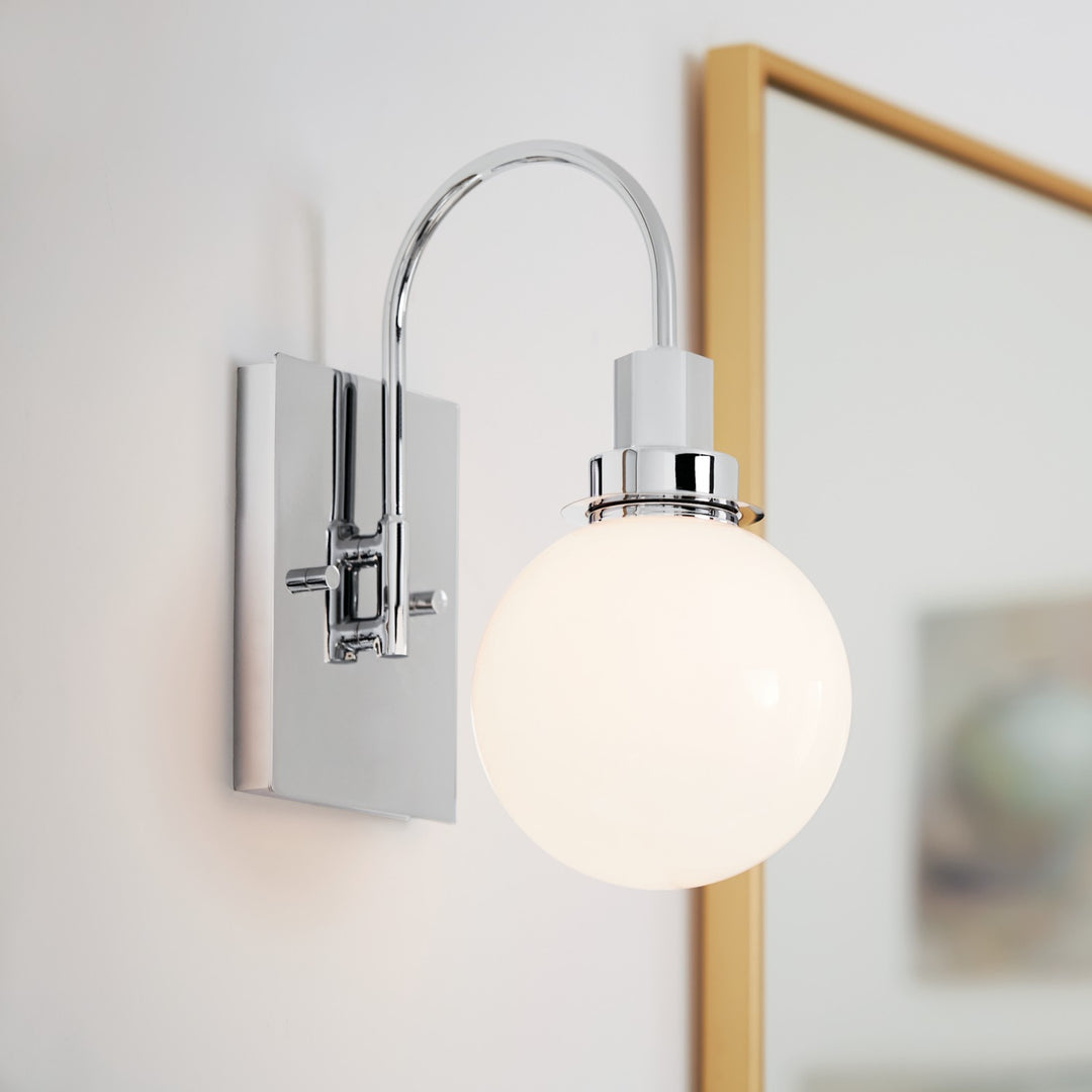 Kichler Canada - 55149CH - One Light Wall Sconce - Hex - Chrome