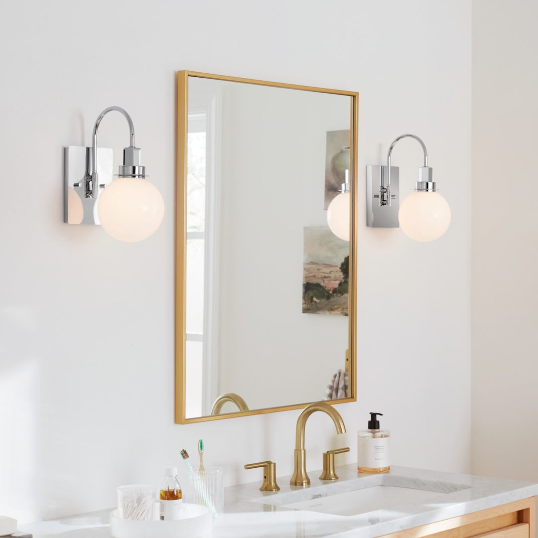 Kichler Canada - 55149CH - One Light Wall Sconce - Hex - Chrome