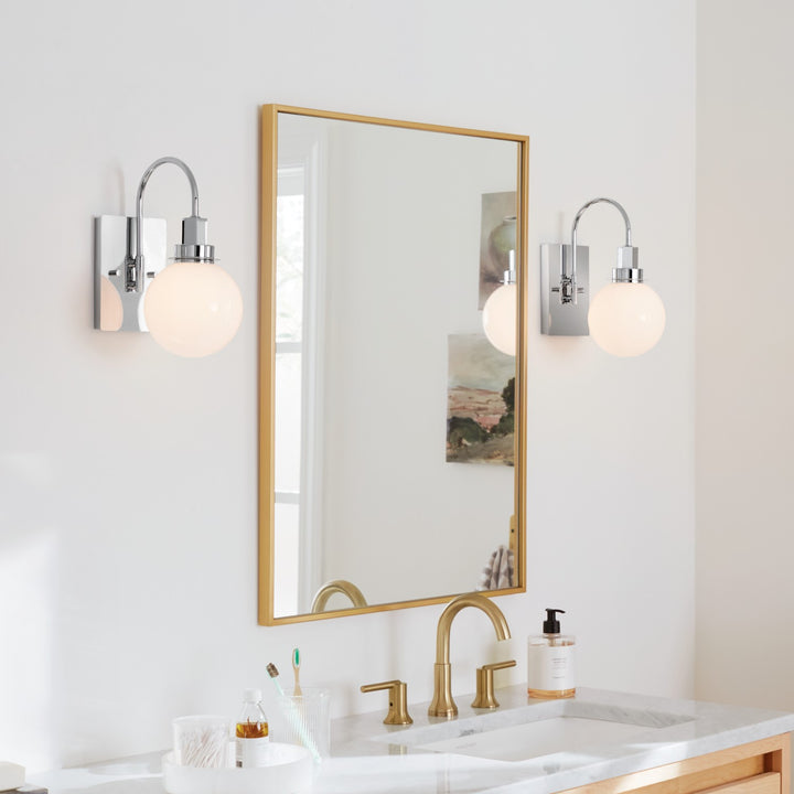 Kichler Canada - 55149CH - One Light Wall Sconce - Hex - Chrome