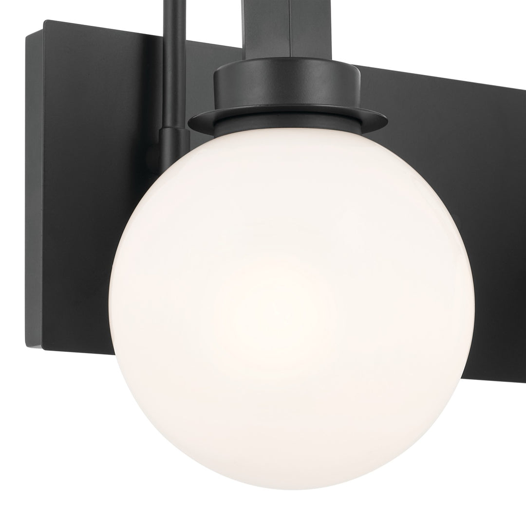 Kichler Canada - 55150BK - Two Light Bath - Hex - Black