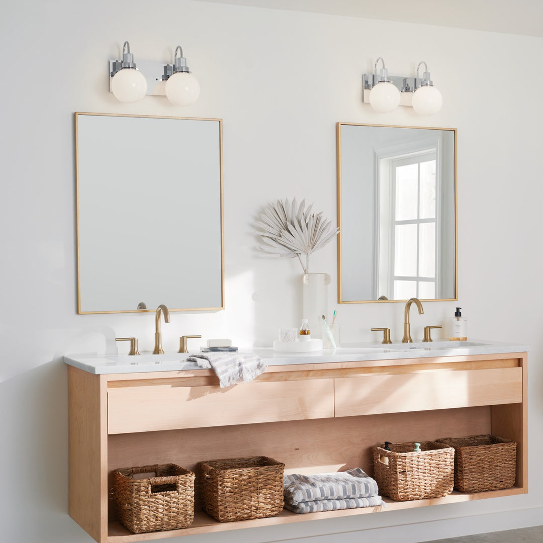 Kichler Canada - 55150CH - Two Light Bath - Hex - Chrome