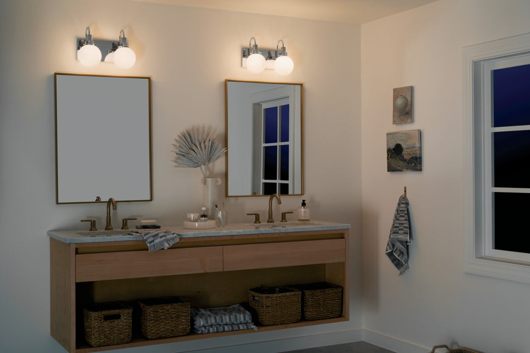 Kichler Canada - 55150CH - Two Light Bath - Hex - Chrome