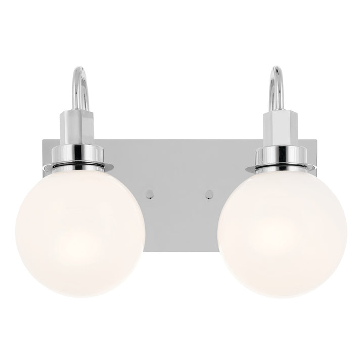 Kichler Canada - 55150CH - Two Light Bath - Hex - Chrome