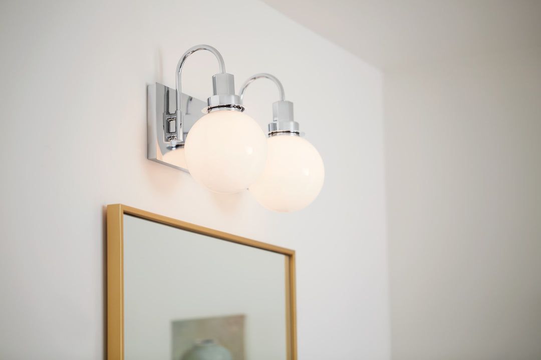 Kichler Canada - 55150CH - Two Light Bath - Hex - Chrome