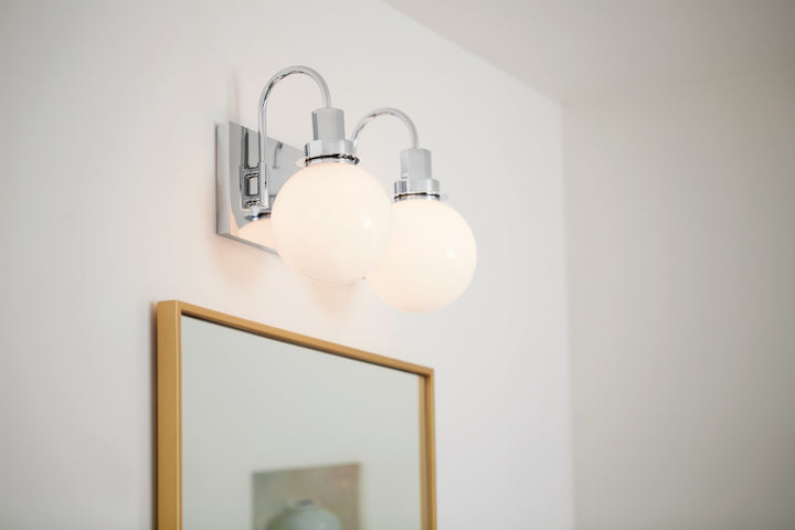 Kichler Canada - 55150CH - Two Light Bath - Hex - Chrome