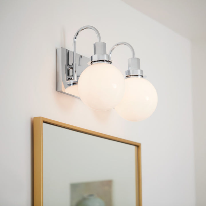Kichler Canada - 55150CH - Two Light Bath - Hex - Chrome