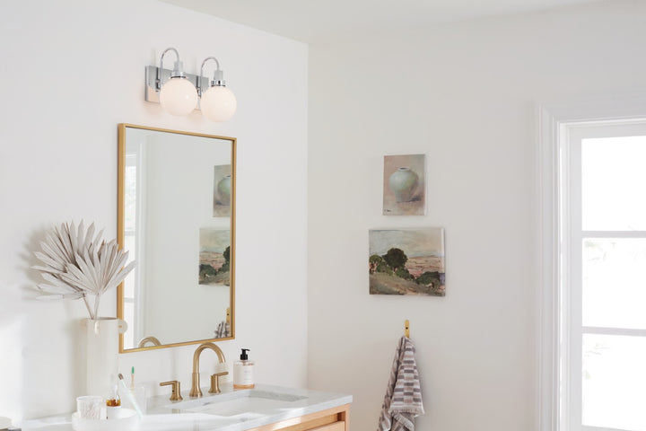 Kichler Canada - 55150CH - Two Light Bath - Hex - Chrome