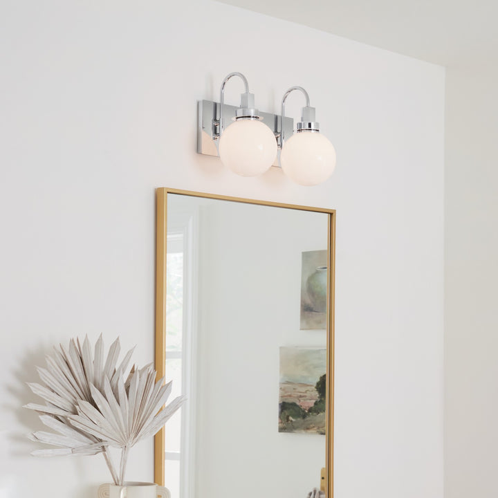 Kichler Canada - 55150CH - Two Light Bath - Hex - Chrome