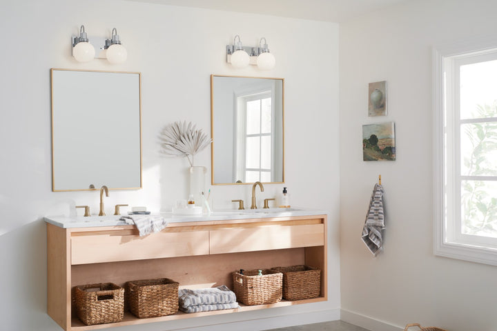 Kichler Canada - 55150CH - Two Light Bath - Hex - Chrome