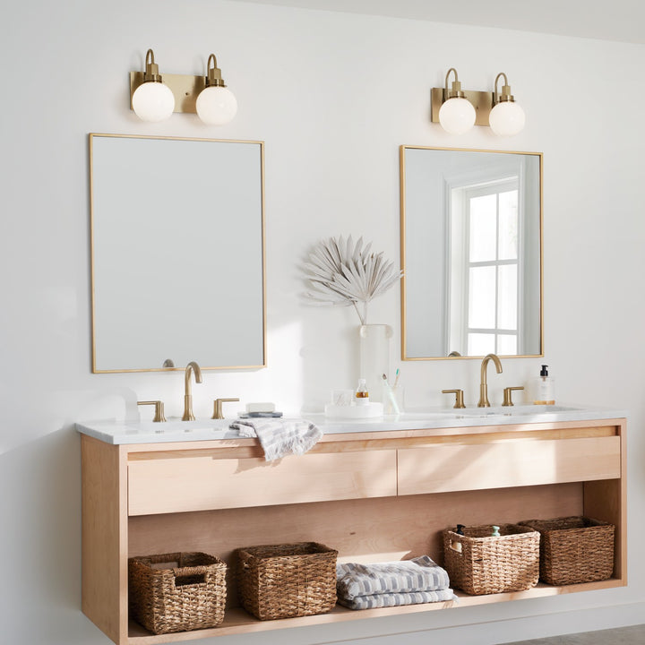 Kichler Canada - 55150CPZ - Two Light Bath - Hex - Champagne Bronze
