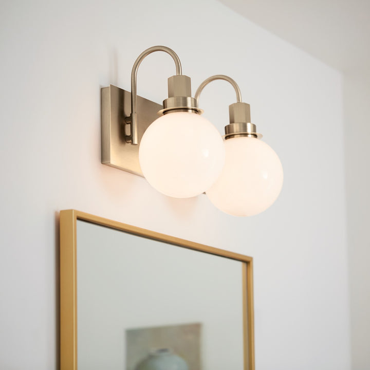 Kichler Canada - 55150CPZ - Two Light Bath - Hex - Champagne Bronze