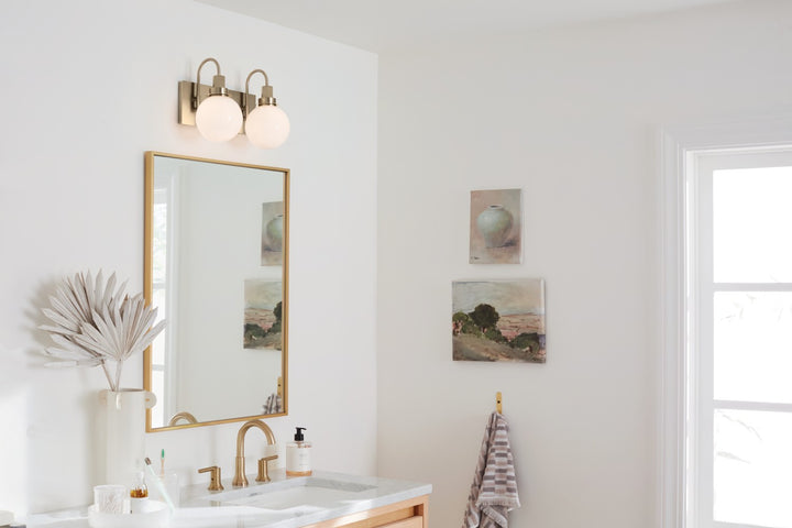 Kichler Canada - 55150CPZ - Two Light Bath - Hex - Champagne Bronze