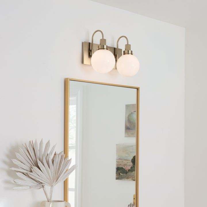 Kichler Canada - 55150CPZ - Two Light Bath - Hex - Champagne Bronze
