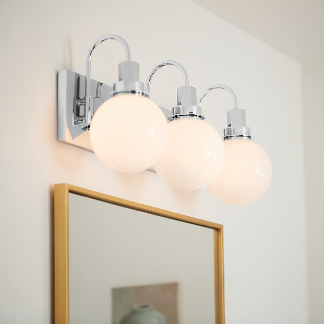 Kichler Canada - 55151CH - Three Light Bath - Hex - Chrome